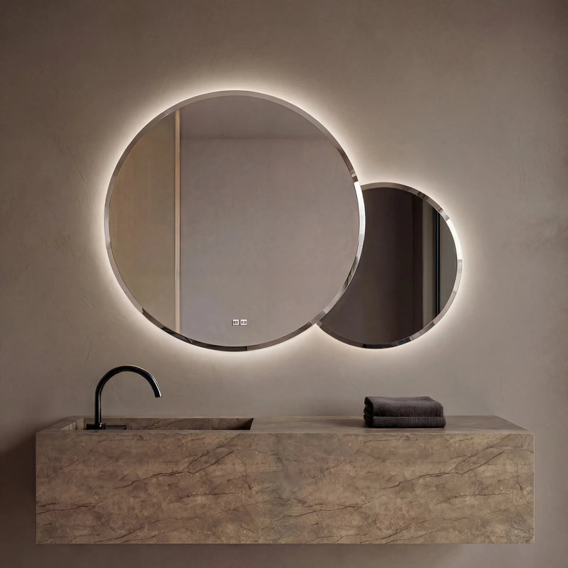 DUO R mirror, Elegance Collection. Claris Company.