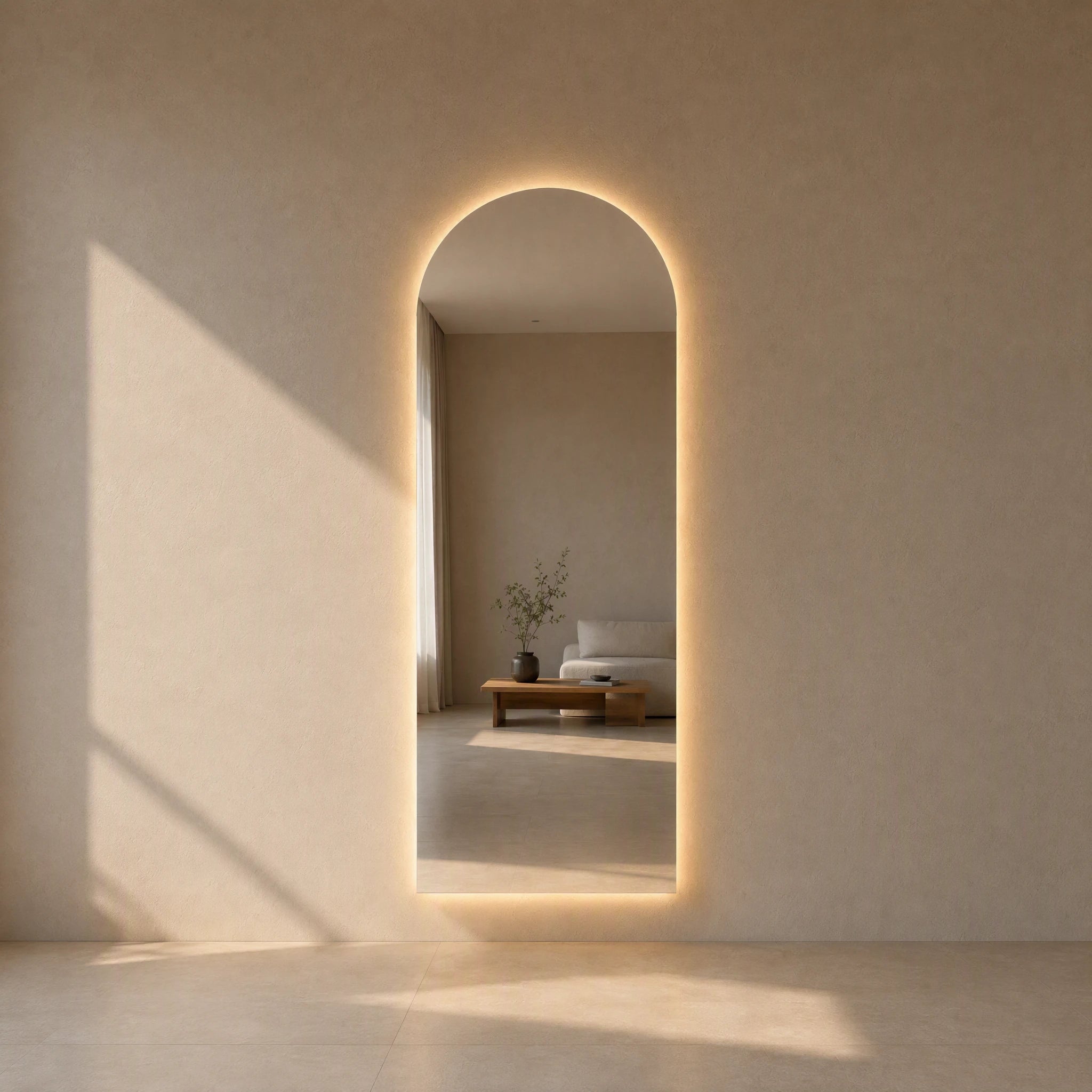 PULSE STUDIO on a plaster wall