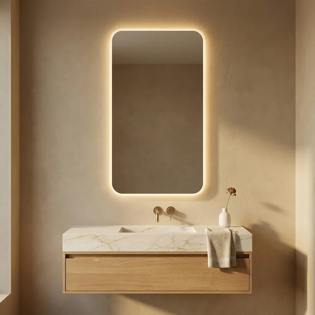 Anti-Fog Mirrors: How They Work, and When to Specify One
