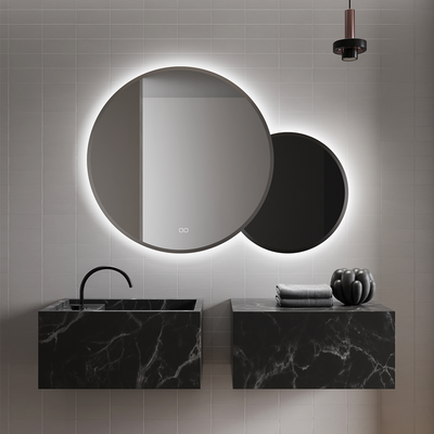 DUO R mirror with unique dual design for modern interiors