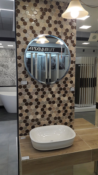ASOLA round mirror in interior