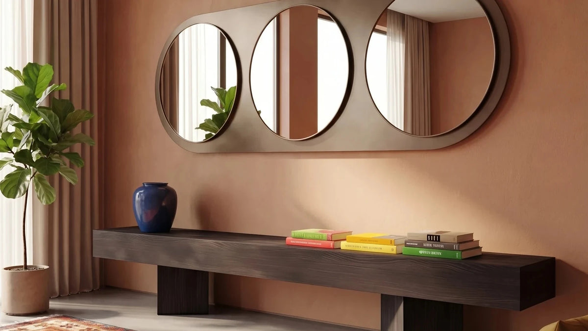 VIVO mirror, Gemini Collection. Claris Company, wide view