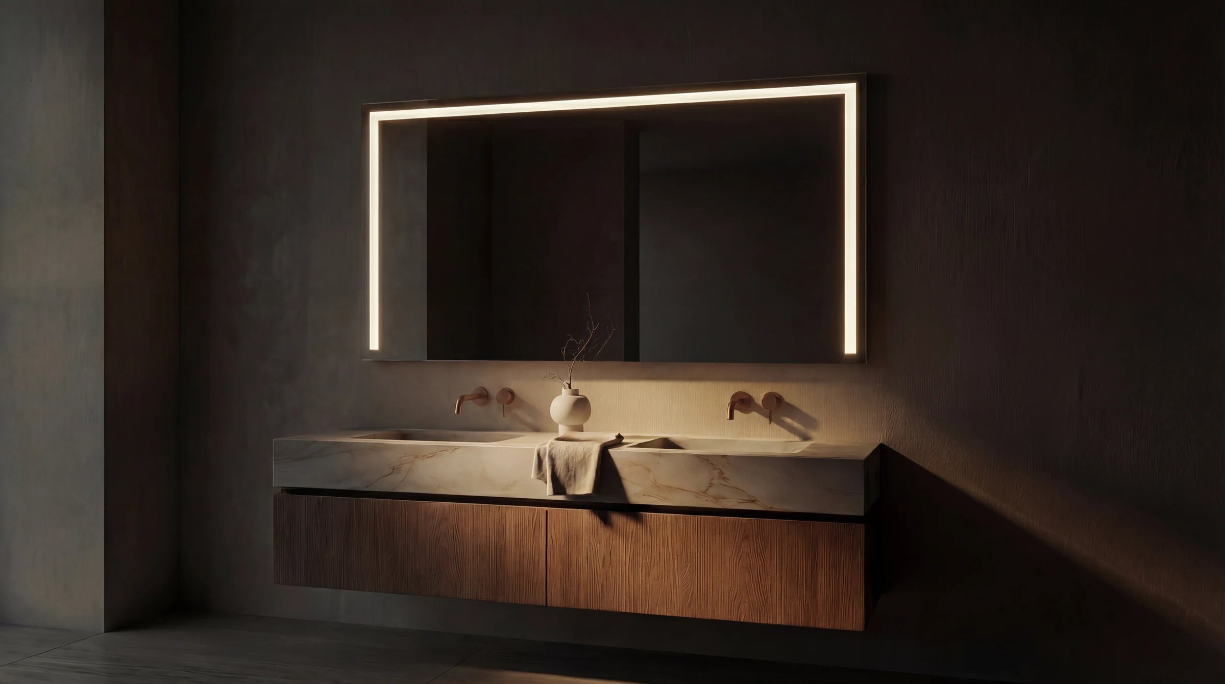 Front-Lit Mirrors