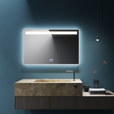 Luxury AKATO MEDIA mirror with ambient lighting