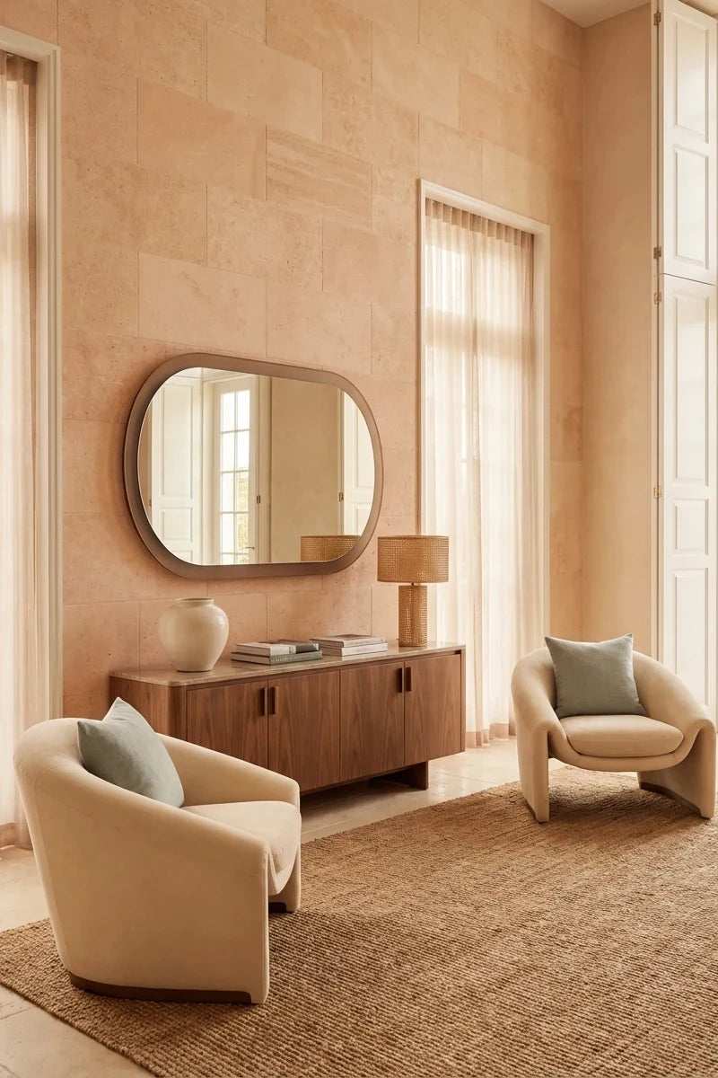 ALHENA mirror, Gemini Collection. Claris Company.