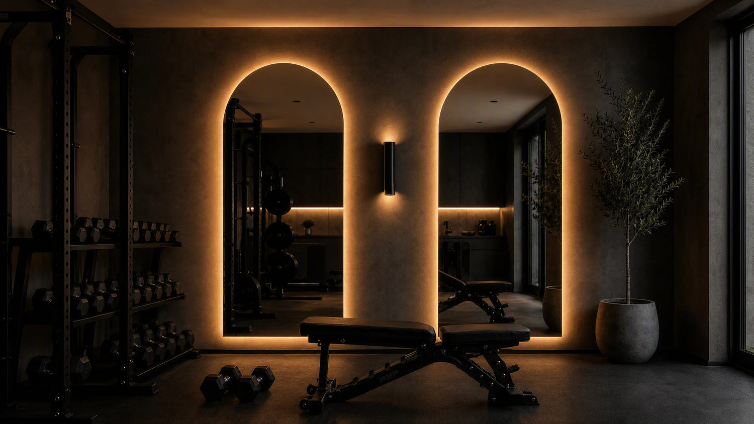 PULSE STUDIO in a private gym, wide view