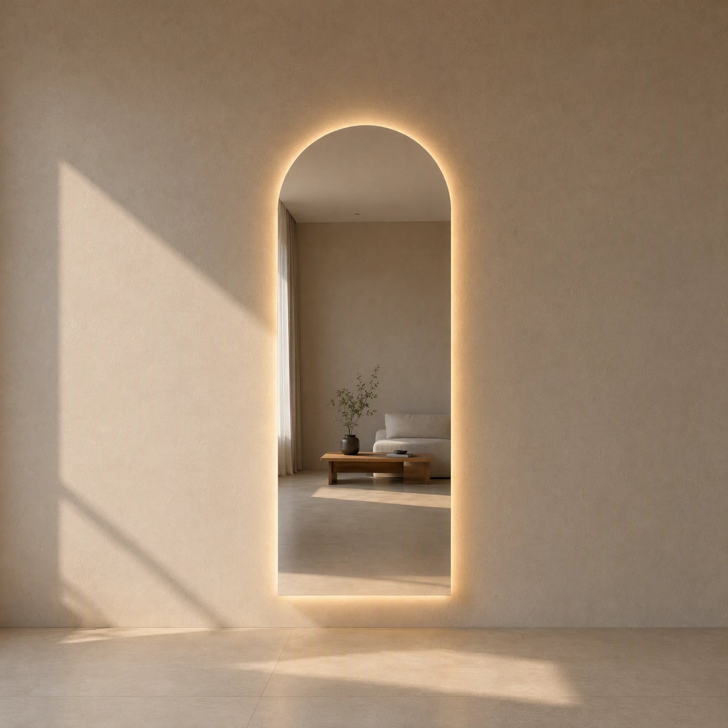 PULSE STUDIO on a plaster wall