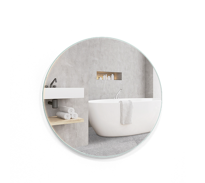 ASOLA frameless round mirror, 36 inch